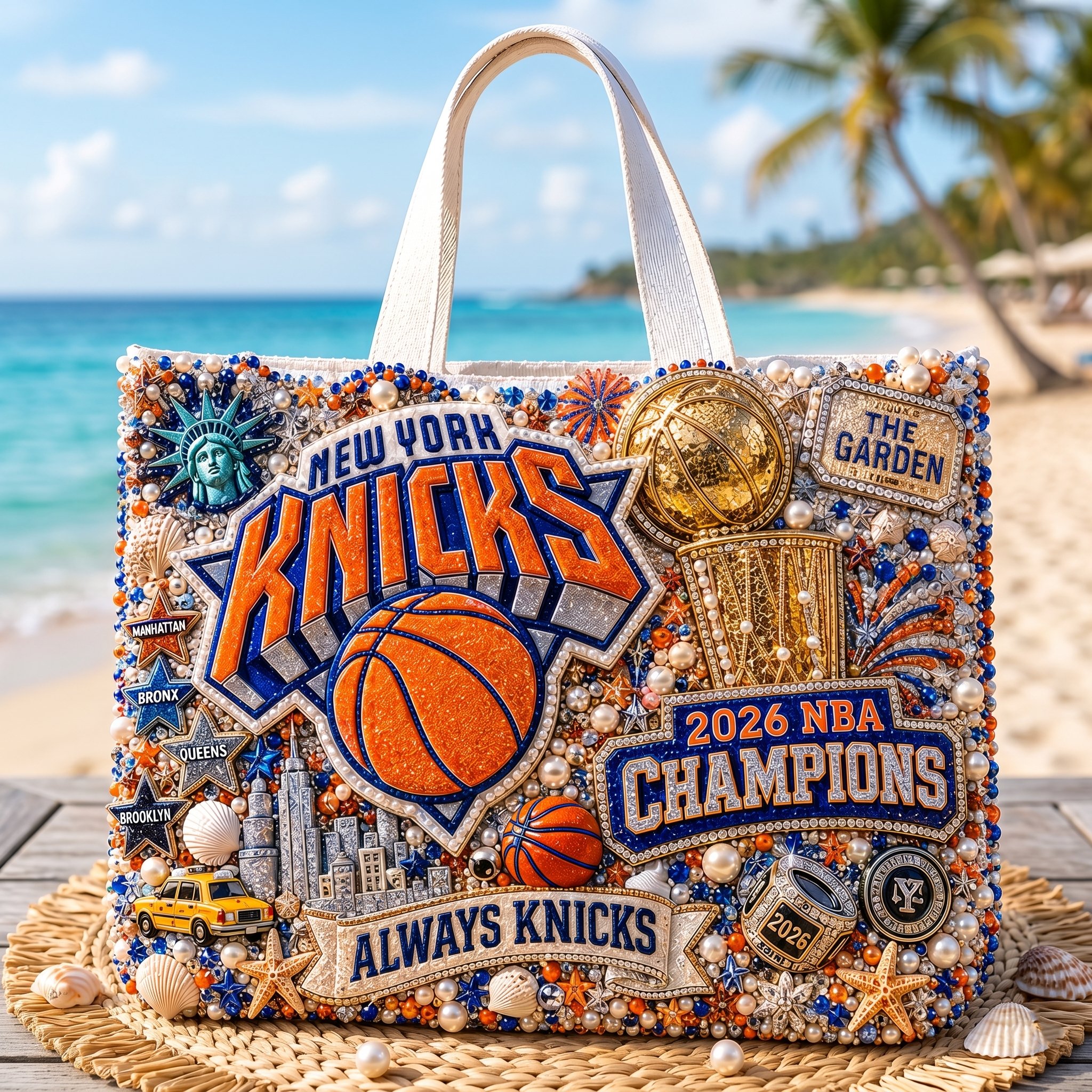 NYK Summer Vibes Tote Bag LNTH