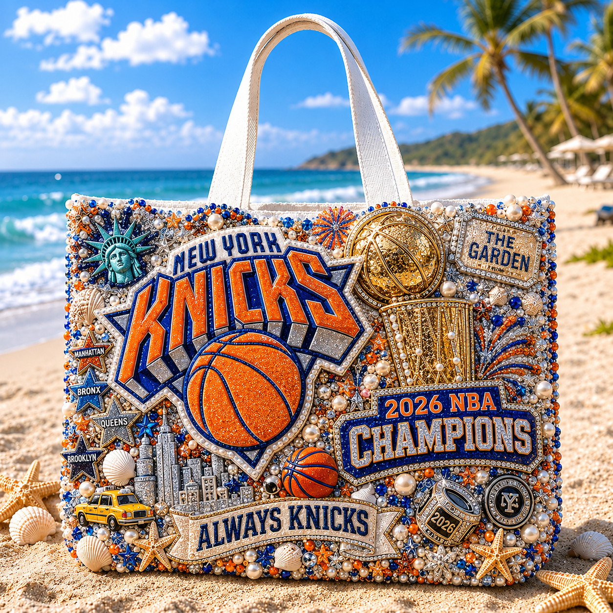 NYK Summer Vibes Tote Bag LNTH